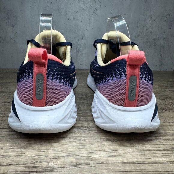 ASICS~Women’s~GEL-Cumulus 25 Midnight Purple/Yellow PureGEL Running Shoes~Sz 9 - Picture 4 of 9